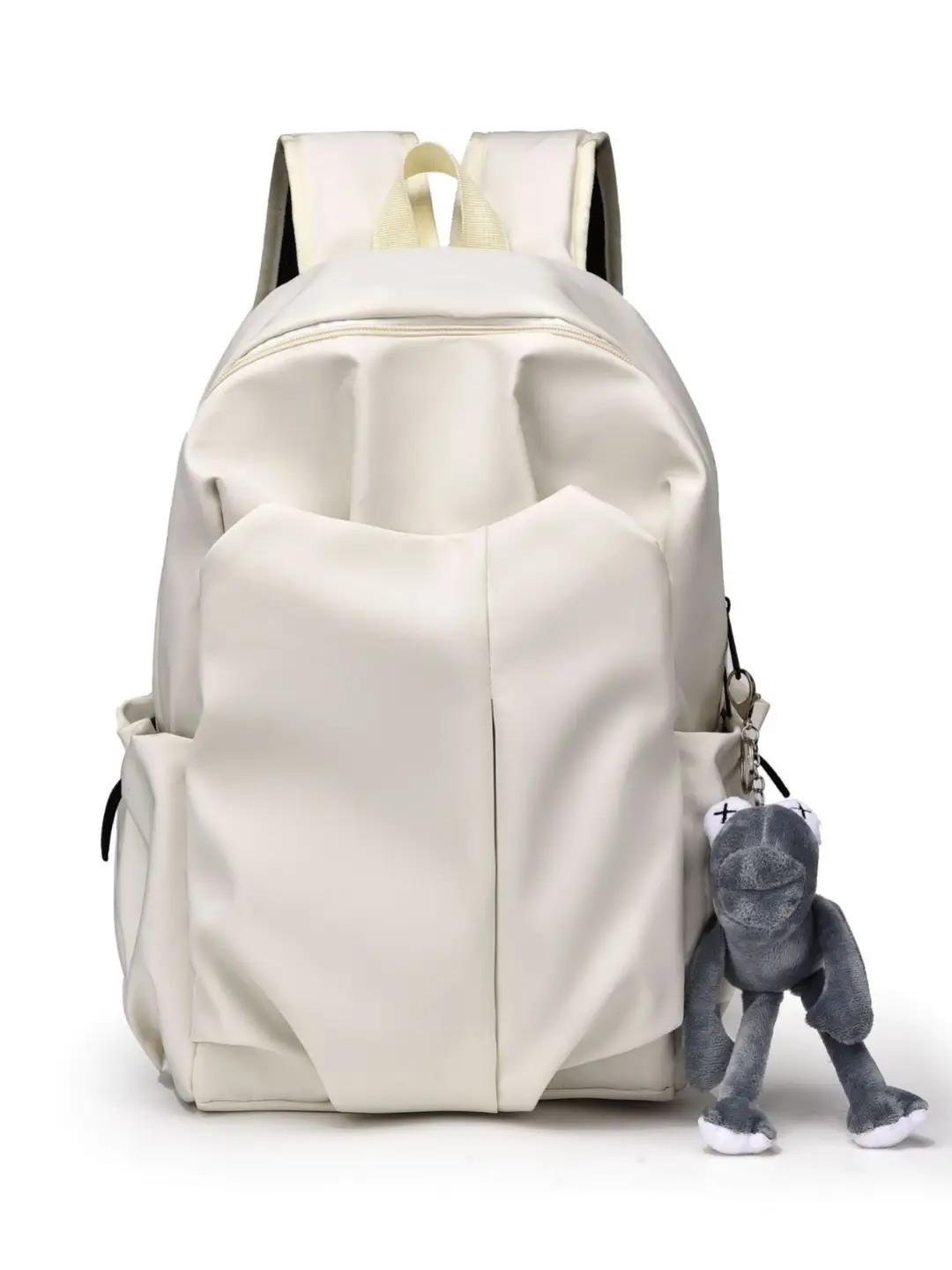 Black Casual Backpack for Students with Large Capacity - Image 4