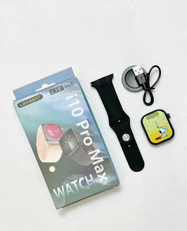 Laxasfit i10 Pro Max Smart Watch With Bluetooth Calling (Original) - Image 2