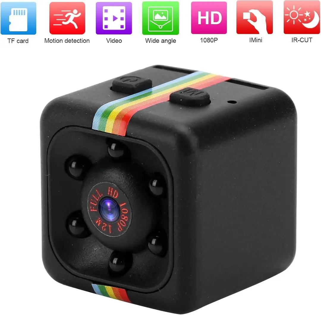 Rechargeable Black Camera 3cm Clear Vision Portable Tech Gadget - Image 3