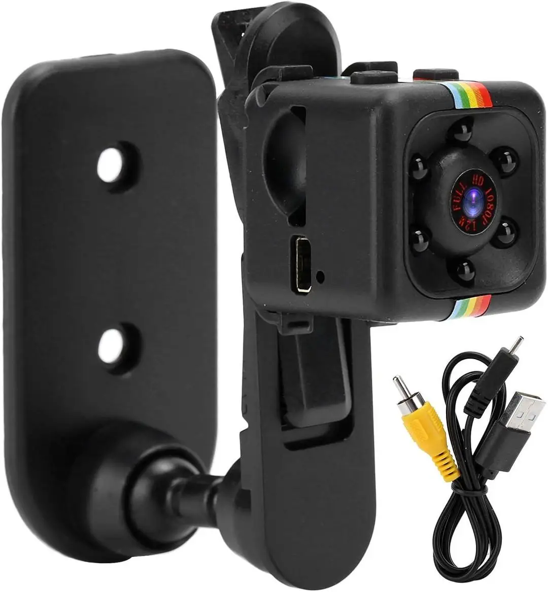 Rechargeable Black Camera 3cm Clear Vision Portable Tech Gadget - Image 6