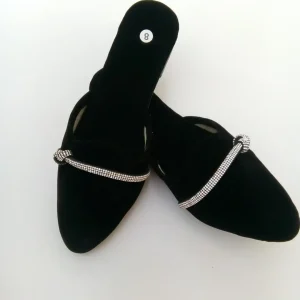 Women's Velvet Fancy Mules