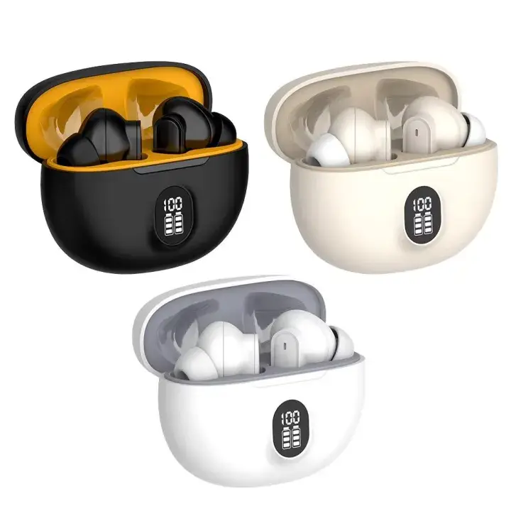 Multicolor Earbuds TWS Wireless Earbuds with ENC Noise Cancellation, HiFi Stereo & Bluetooth 5.3