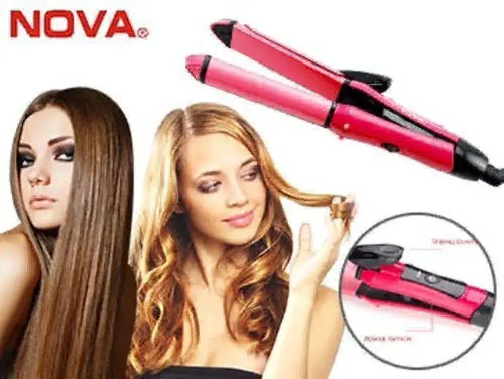 Intelligent Temperature Control Hair Curler & Straightener - Image 3