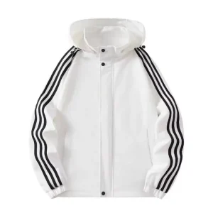 025 Unisex Outdoor Jacket with Detachable Hood, Casual, Fashionable, Versatile Couple's Jacket for Men